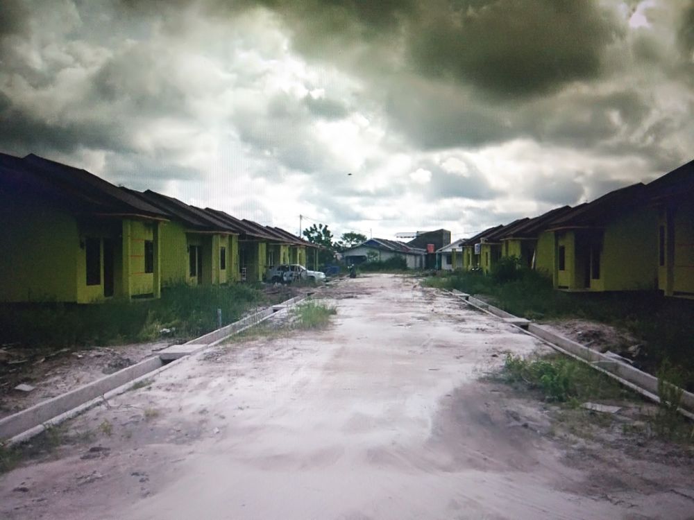 foto posisi tengah perumahan GRIYA KECIPIR INDAH BLOK B
