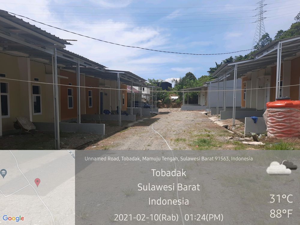 foto posisi tengah perumahan TOBADAK RESIDENCE