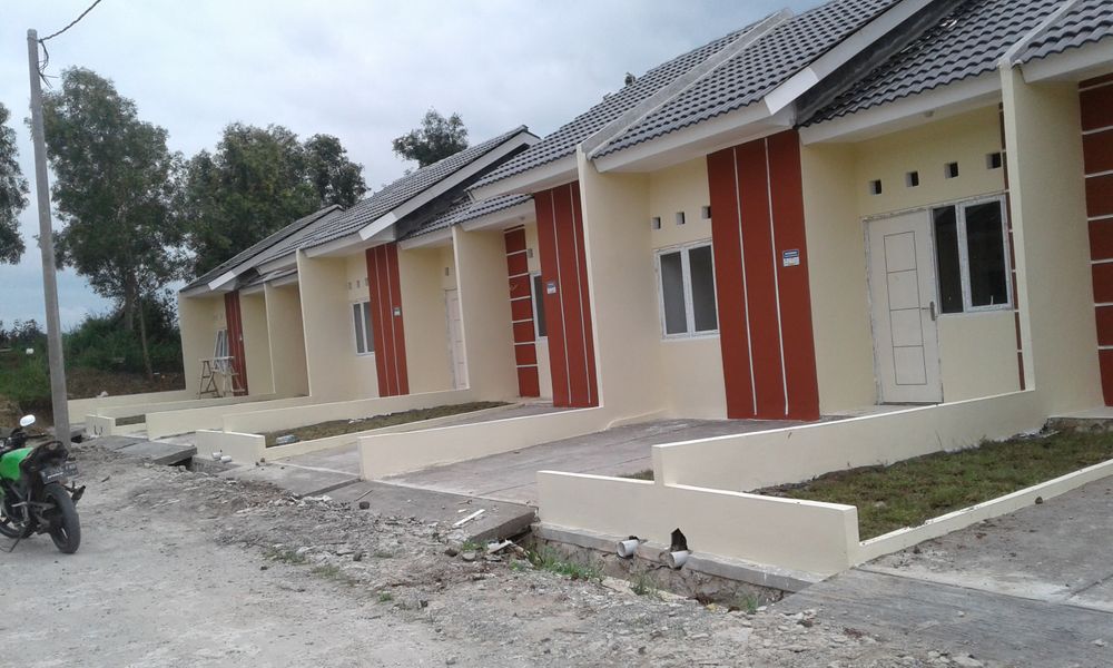 foto posisi tengah perumahan MEGA Regency Blok P