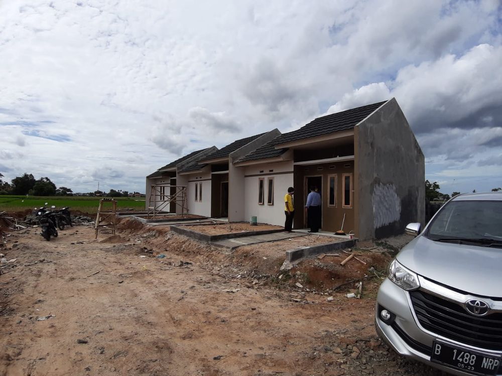 foto posisi tengah perumahan Mutiara Tanjakan Mekar