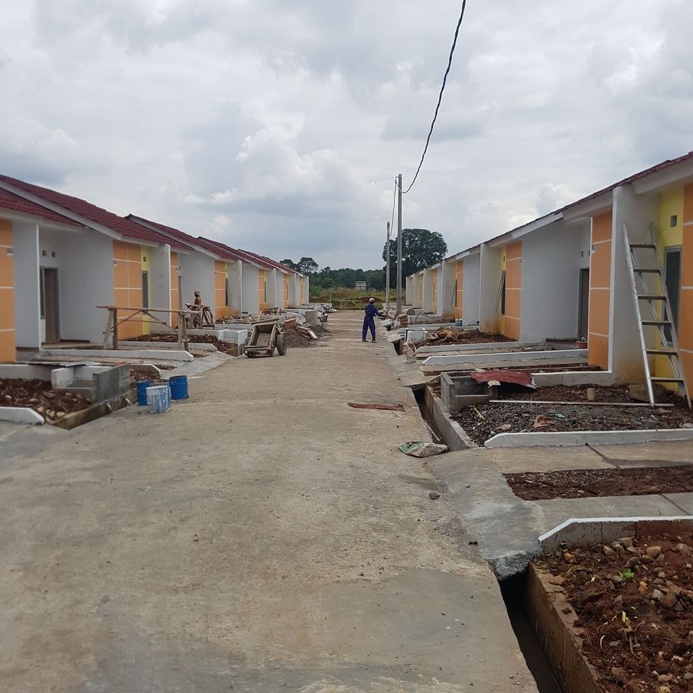 foto posisi tengah perumahan CLUSTER GARDENIA GRAND NATURA