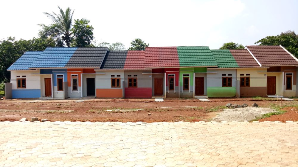 foto posisi tengah perumahan Taman Anyelir