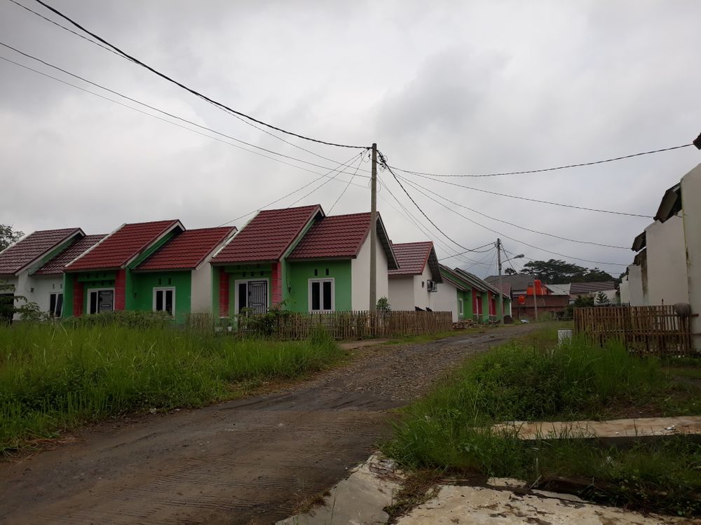 foto posisi tengah perumahan GREEN GARDEN RESIDENCE 3 TAHAP II