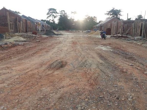 foto posisi tengah perumahan Sinar regency