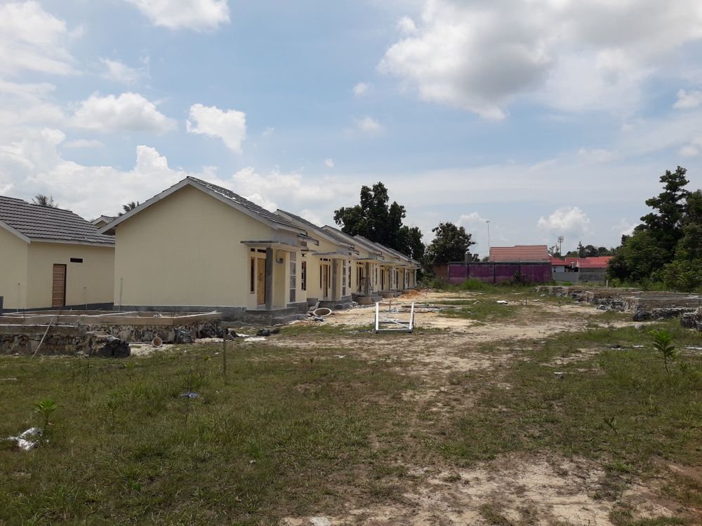 foto posisi tengah perumahan PESONA MANDIRI BLOK C