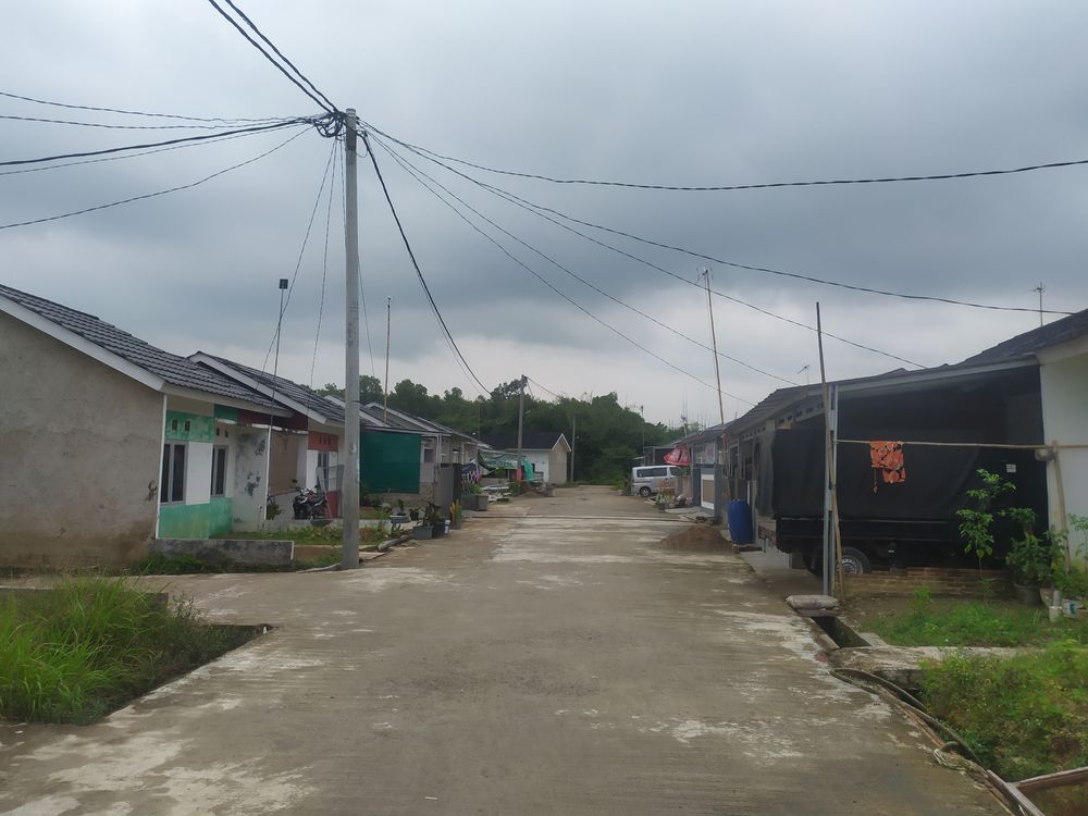 foto posisi tengah perumahan Pondok Angsana Indah Tahap II