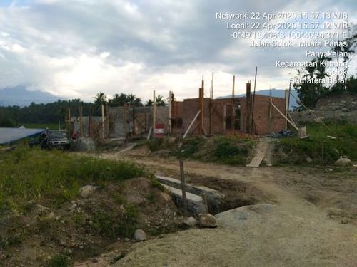 foto posisi tengah perumahan Kubung Permai Residence