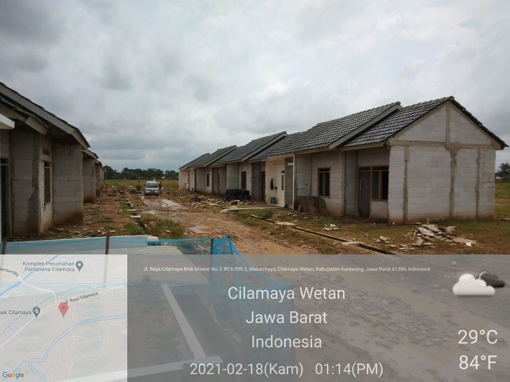 foto posisi tengah perumahan GRAND CILAMAYA RESIDENCE