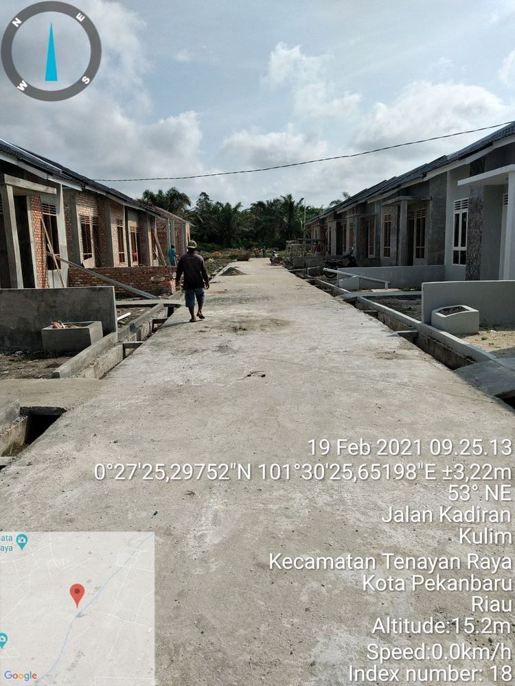 foto posisi tengah perumahan WAHANA MANDIRI 5