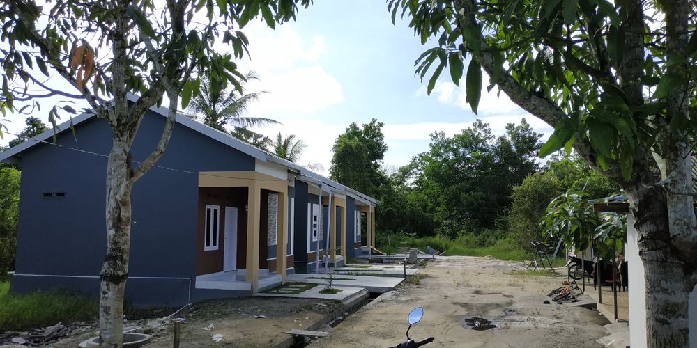 foto posisi tengah perumahan Sulung Griya Makmur Blok G