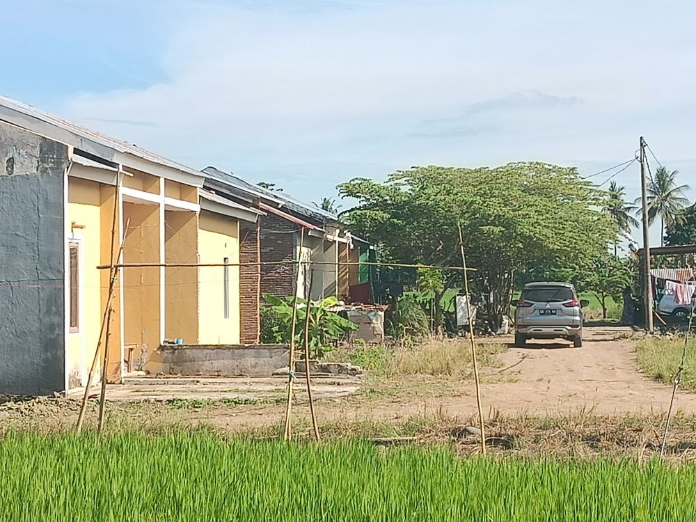 foto posisi tengah perumahan METRO PARK BELOPA