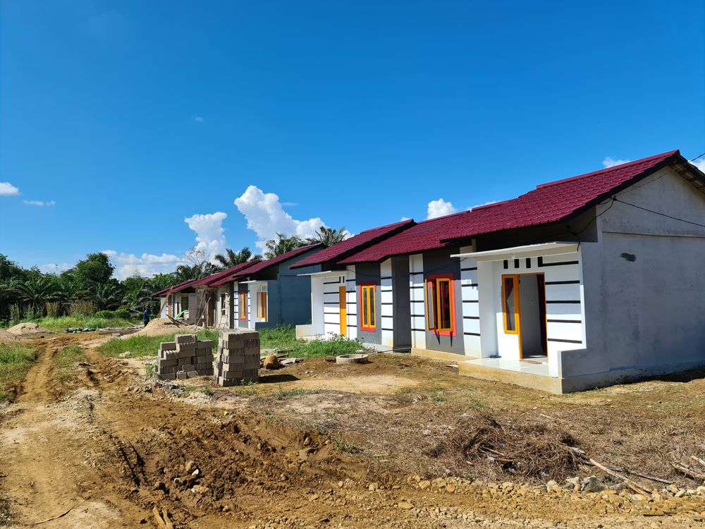 foto posisi tengah perumahan DAMAI RESIDENCE