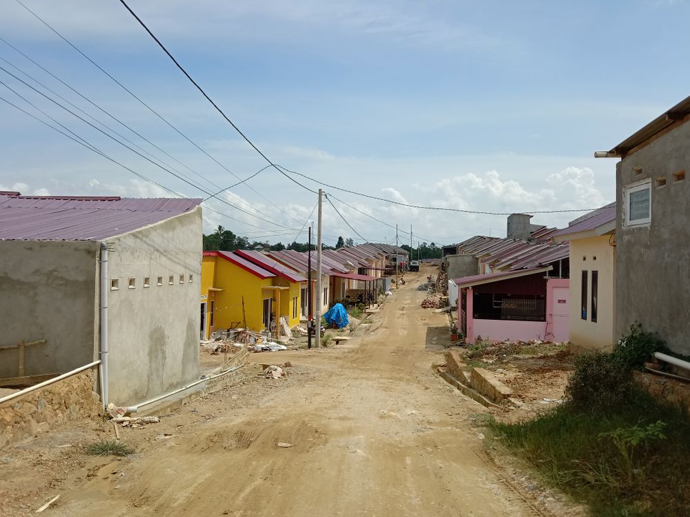 foto posisi tengah perumahan AFIKA RESIDENCE TAHAP 4
