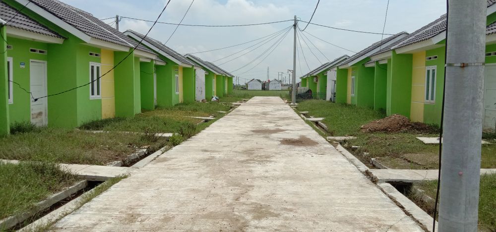 foto posisi tengah perumahan Kavling Mustika Permai blok C