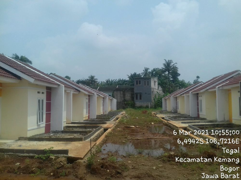 foto posisi tengah perumahan Kemang Bogor Regency