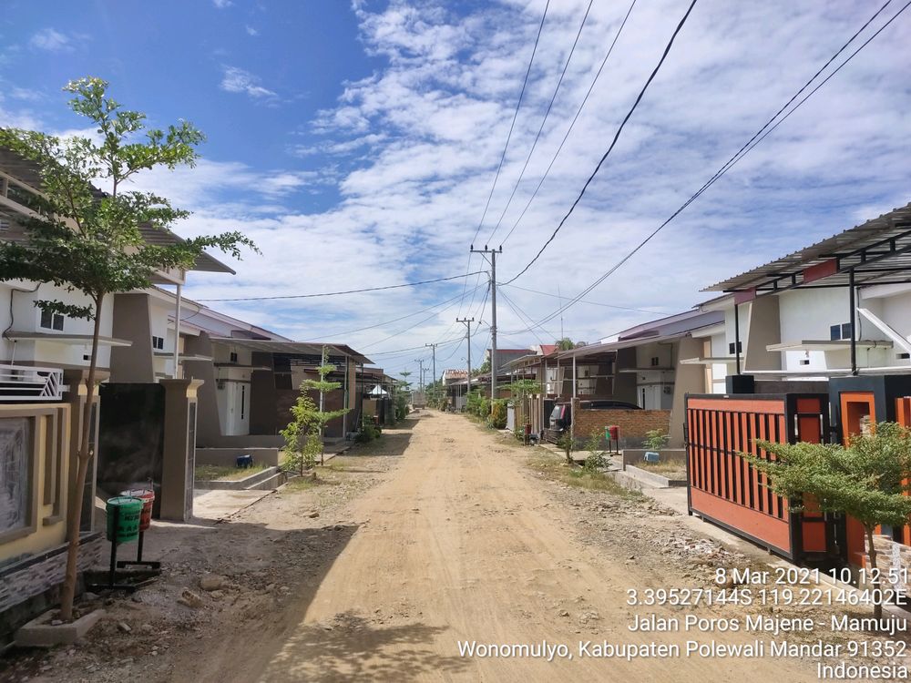 foto posisi tengah perumahan BINA RESIDENCE PERMAI TAHAP II