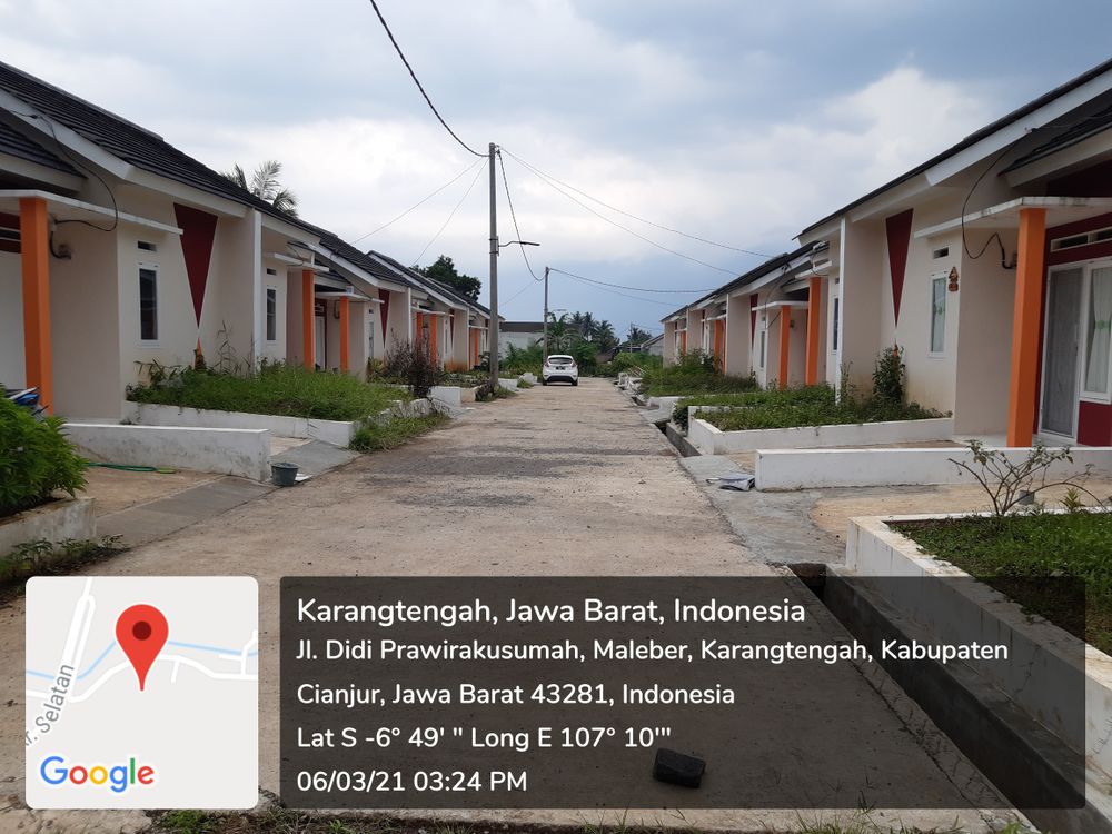 foto posisi tengah perumahan THE TAMAR VILLAGE