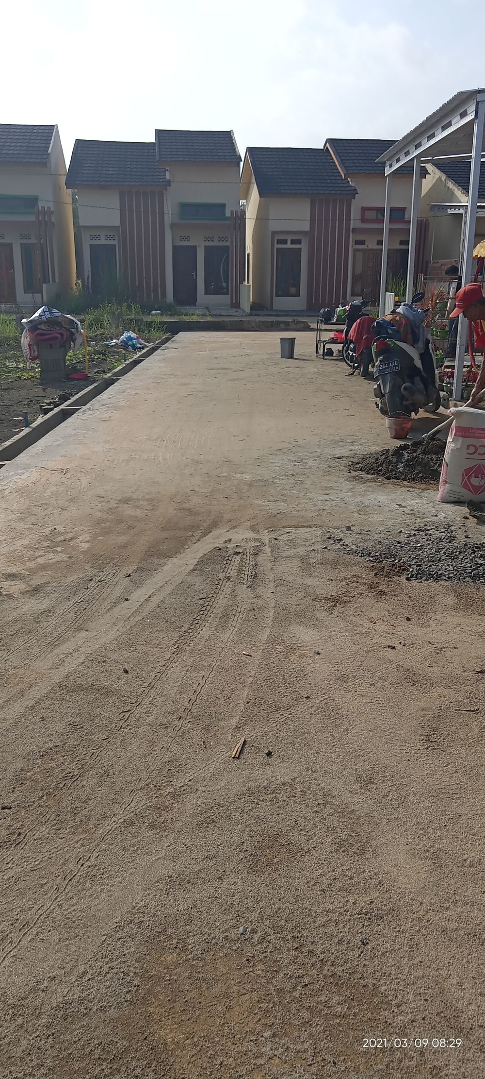 foto posisi tengah perumahan Graha Famili Ceria (pelebaran)