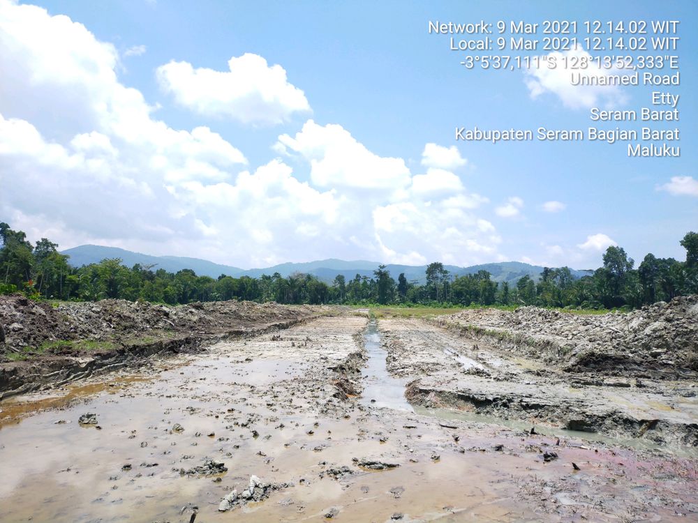 foto posisi tengah perumahan MUTIARA PIRU REGENCY