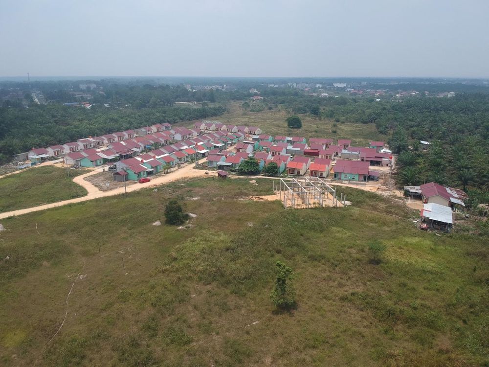 foto posisi tengah perumahan Griya Belilas Permai Tahap II