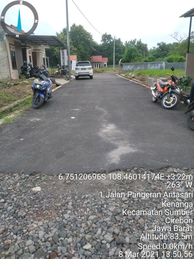 foto posisi tengah perumahan GRAHA KARTIKA KENANGA