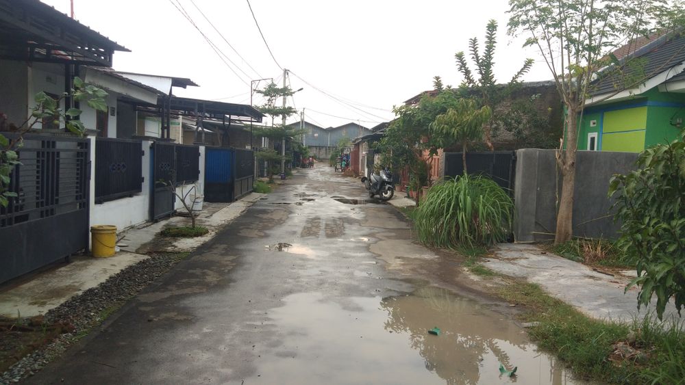 foto posisi tengah perumahan TAMAN ANGGREK TEGALWANGI TAHAP 2