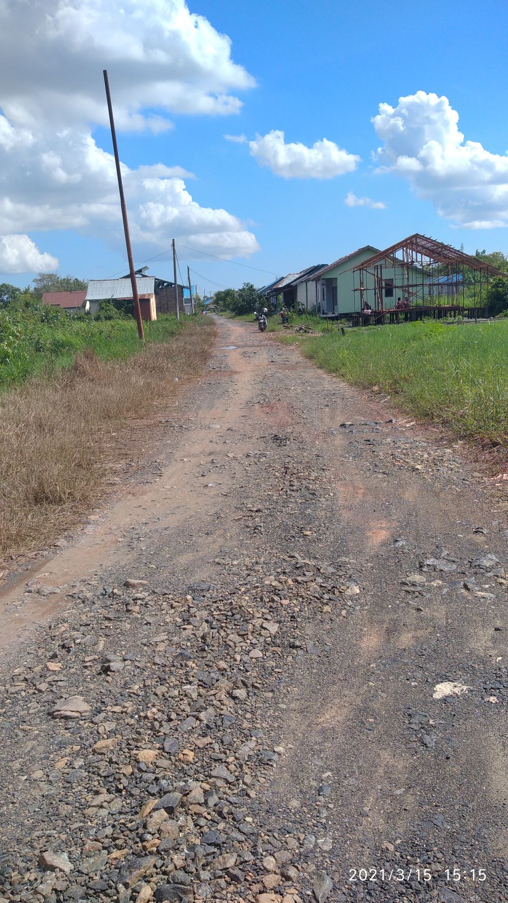 foto posisi tengah perumahan KOMPLEK BERANGAS PERMATA INDAH