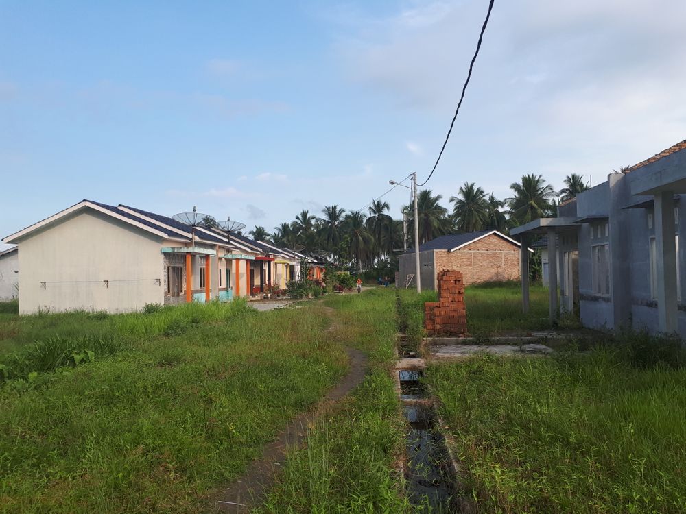 foto posisi tengah perumahan Alpokat Permai