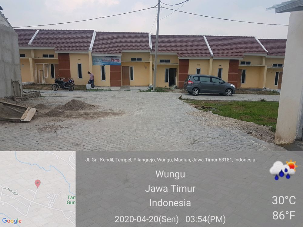 foto posisi tengah perumahan PILANGREJO PERMAI KAV B-09