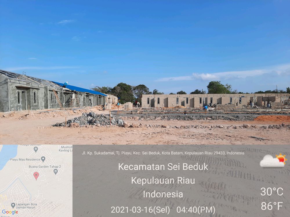 foto posisi tengah perumahan GESYA PARADISE PANCUR