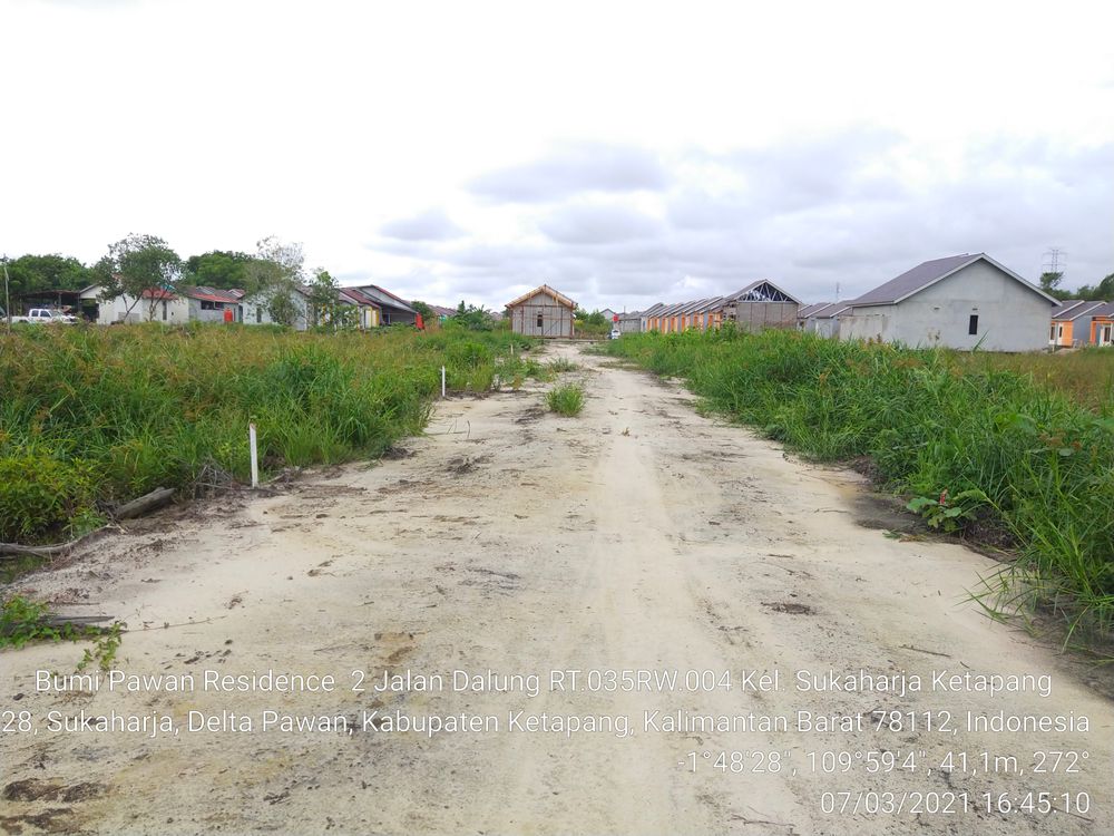 foto posisi tengah perumahan Bumi Pawan Residence 2 (Tahap.1)