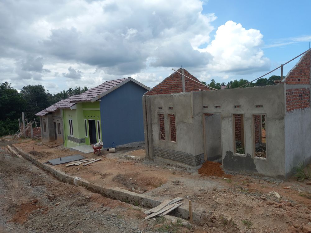 foto posisi tengah perumahan Perumahan green oasis tahap 2