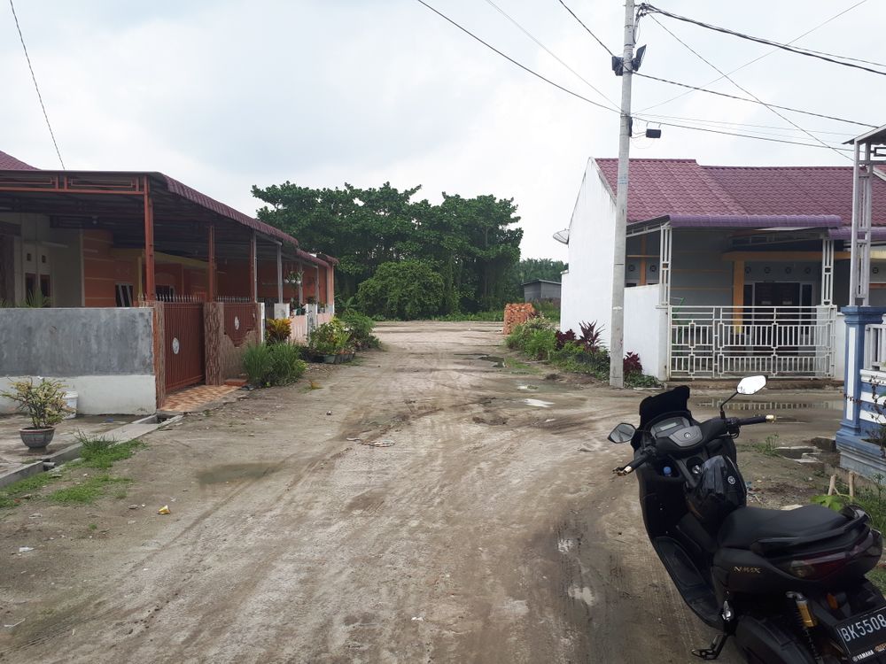 foto posisi tengah perumahan 66 Residence Tahap 2