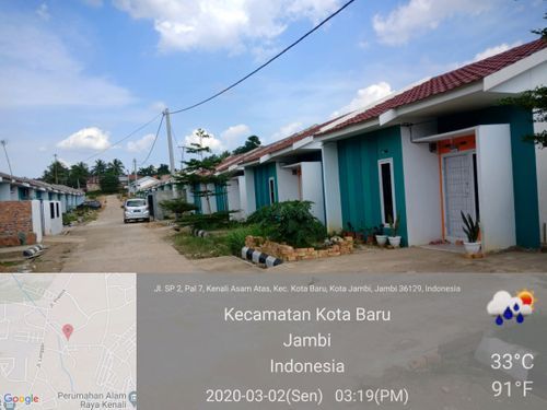 foto posisi tengah perumahan JAVANA VILAGE 4