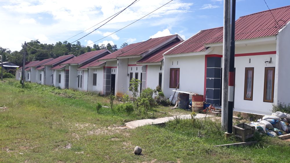 foto posisi tengah perumahan PERMATA BORNEO BALIKPAPAN