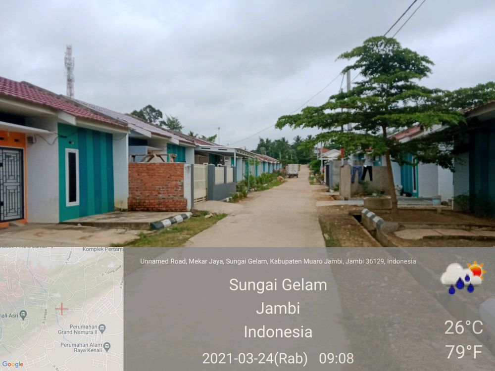 foto posisi tengah perumahan JAVANA VILLAGE 4