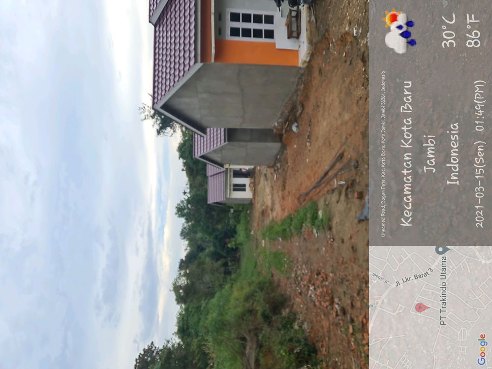 foto posisi tengah perumahan Alyssa Residence