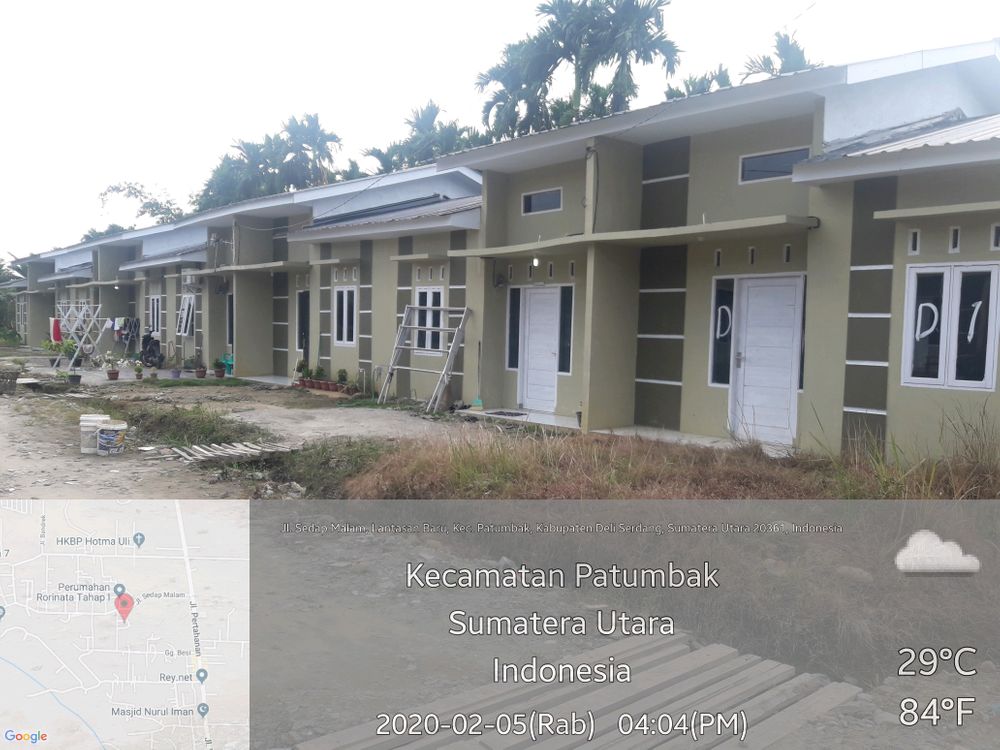 foto posisi tengah perumahan GOLDEN BOY RESIDENCE