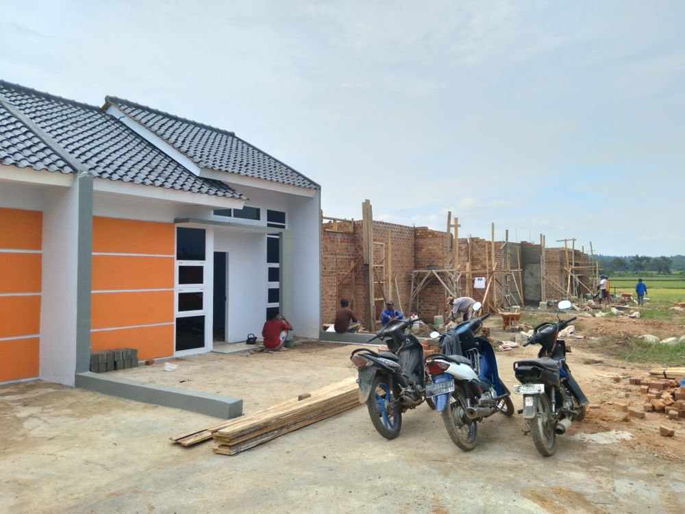 foto posisi tengah perumahan Perdana Village 2