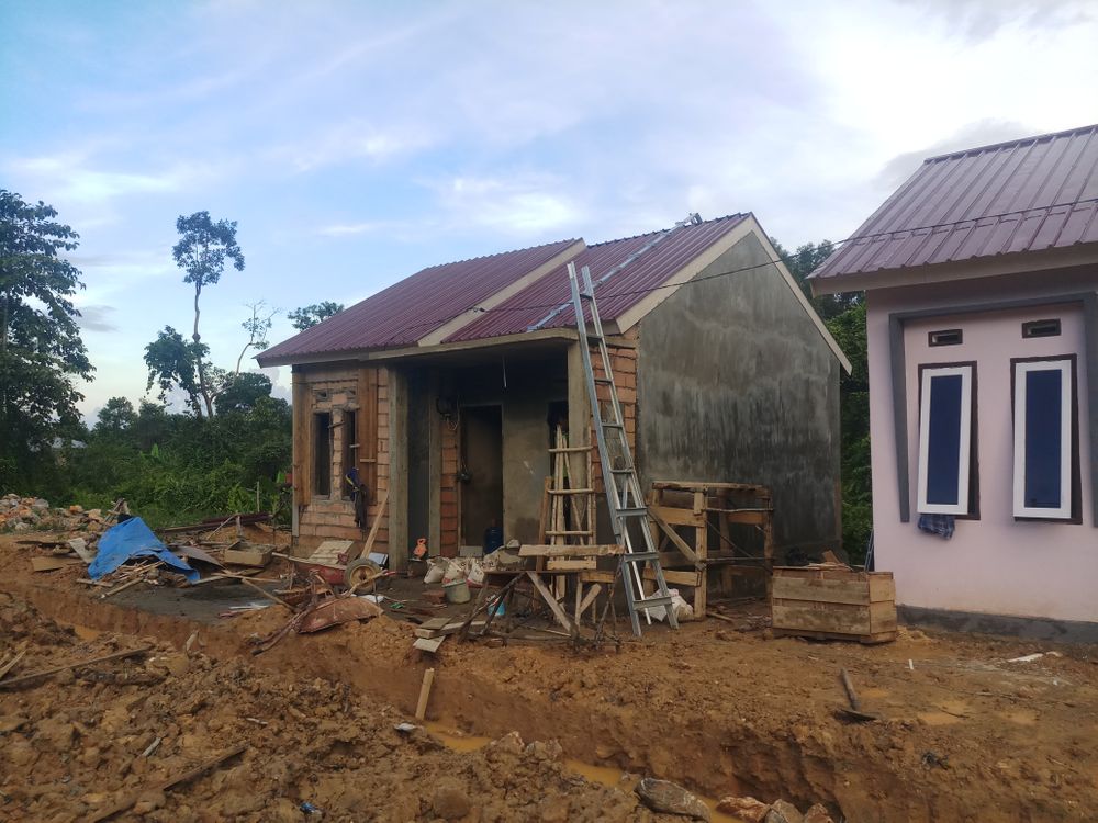 foto posisi tengah perumahan Griya Lepo-lepo