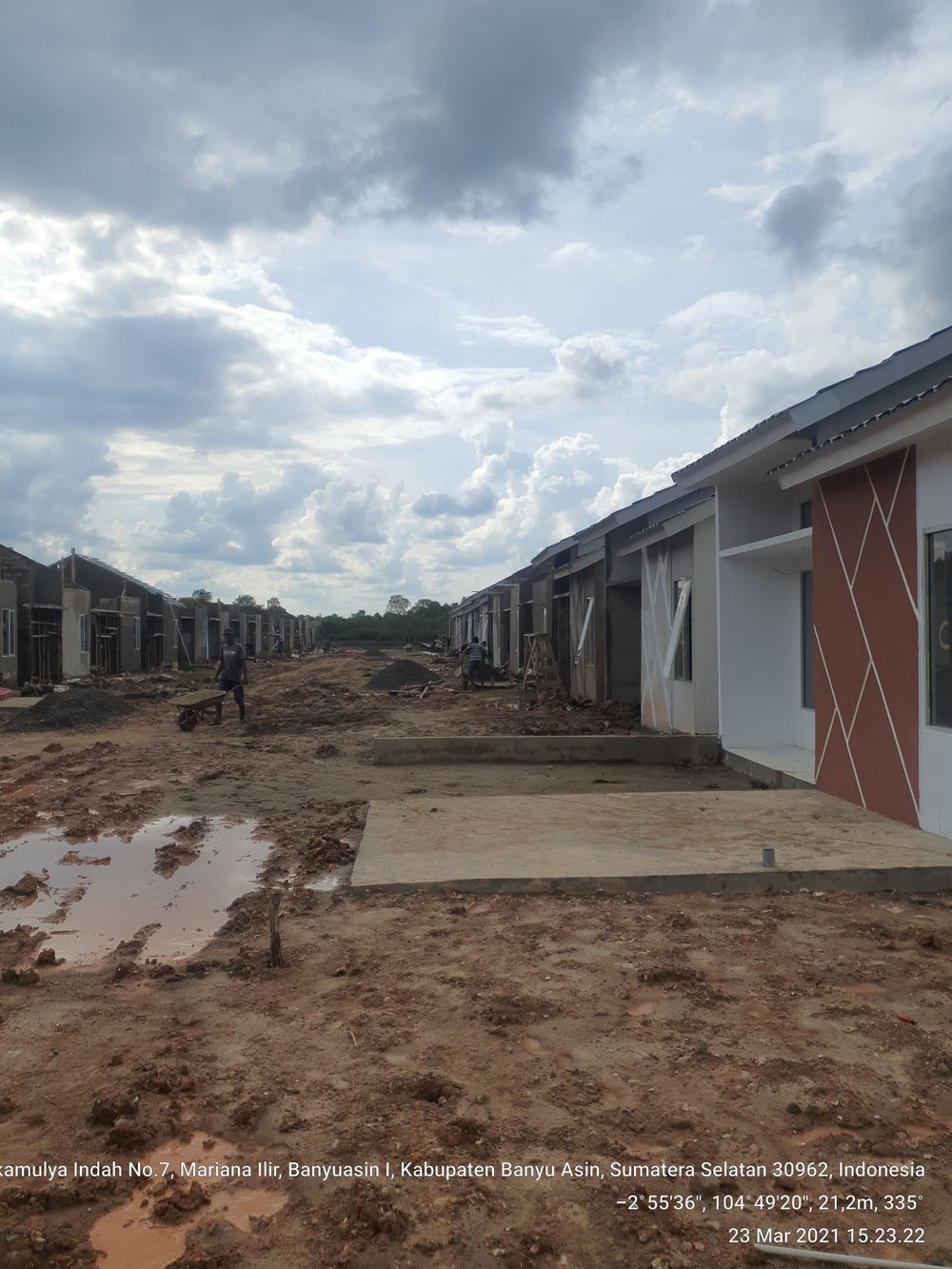 foto posisi tengah perumahan GRIYA INDAH PERMAI