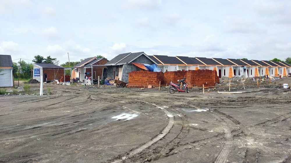 foto posisi tengah perumahan Sulthan Residence
