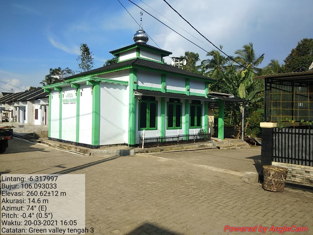 foto posisi tengah perumahan GREEN VALLEY 1