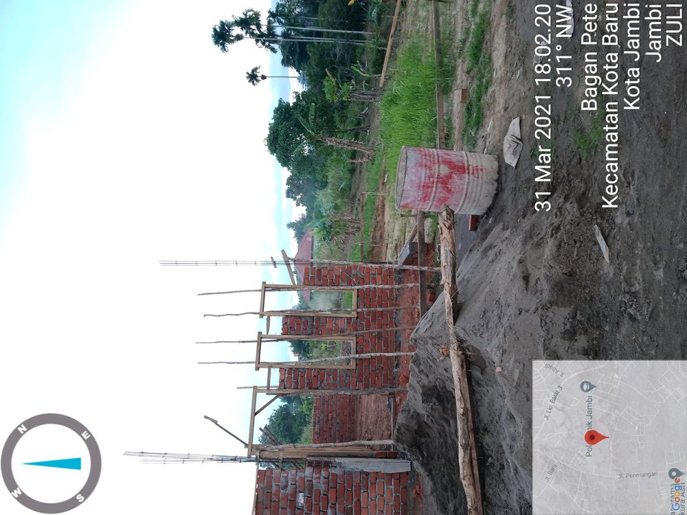 foto posisi tengah perumahan Sevania Residence 2