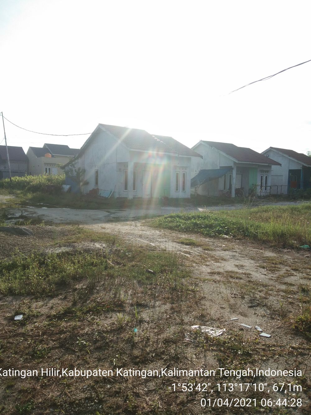 foto posisi tengah perumahan NASYWA RESIDENT