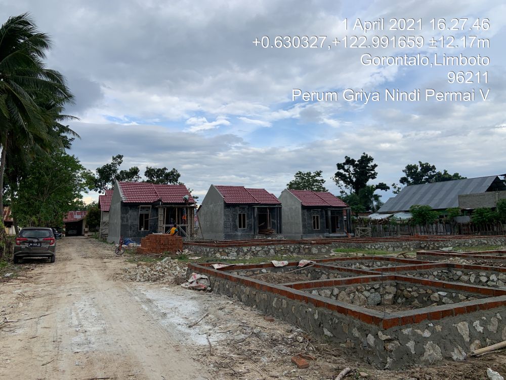 foto posisi tengah perumahan Perumahan Griya Nindi Permai V