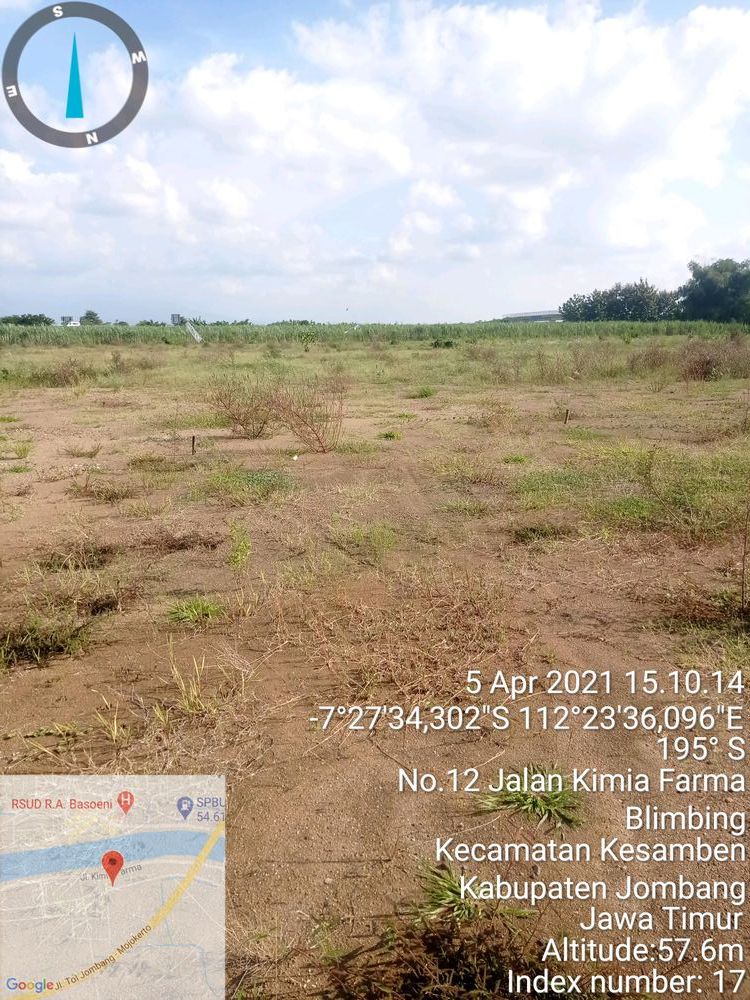 foto posisi tengah perumahan GRAND ZAM ZAM REGENCY