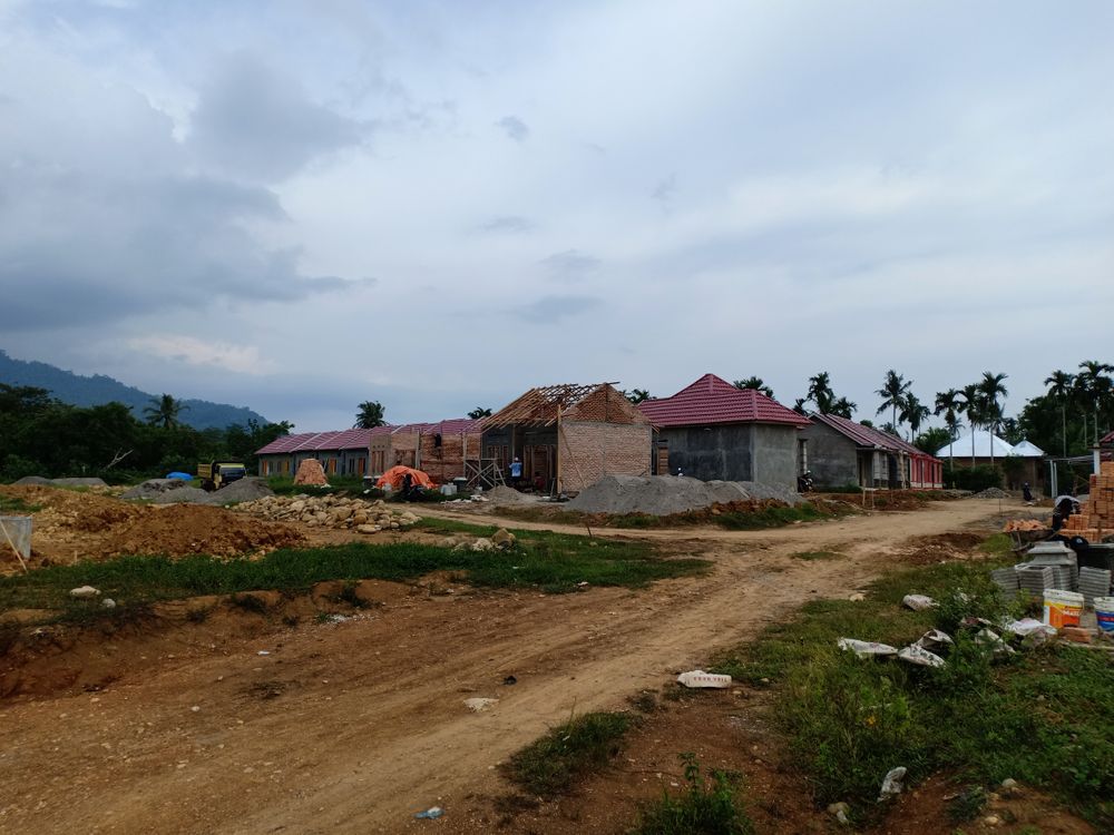 foto posisi tengah perumahan Sparco Indah Pratama Banda Kundu tahap II