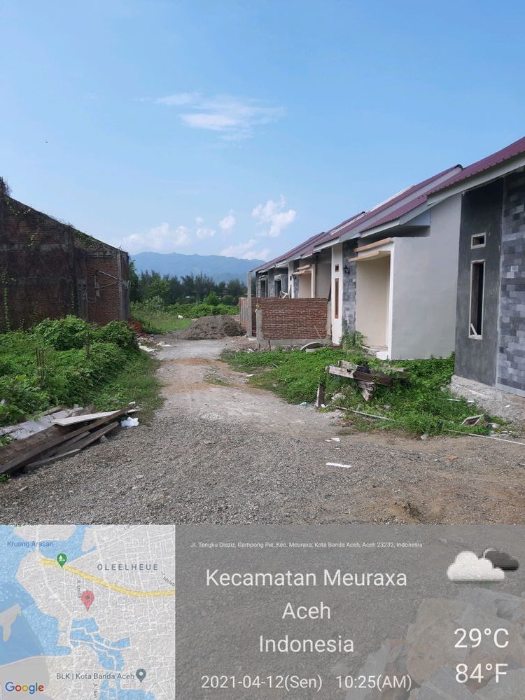 foto posisi tengah perumahan PIE RESIDENCE