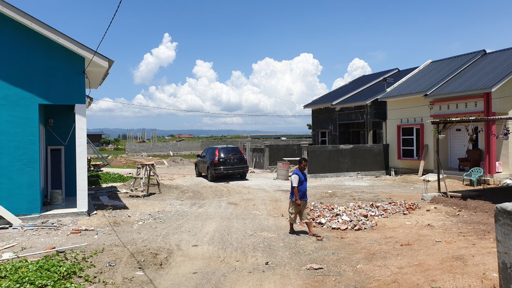 foto posisi tengah perumahan DEAH RAYA RESIDENCE